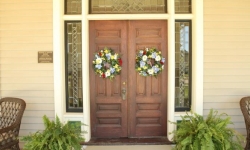 Front doors of the Dayton House